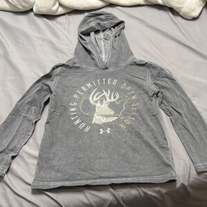 Under Armour Gray Graphic Hoodie